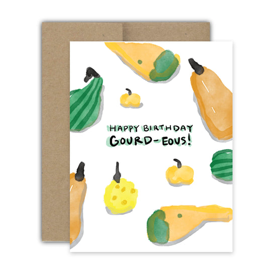 Gourdeous Birthday Card