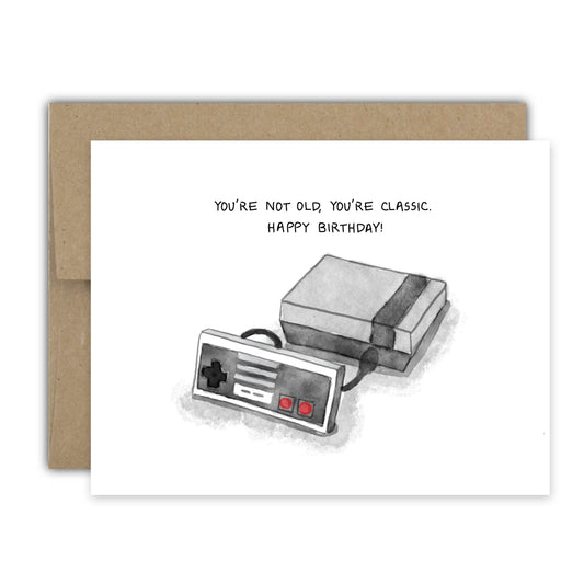 Console Gaming Birthday Card