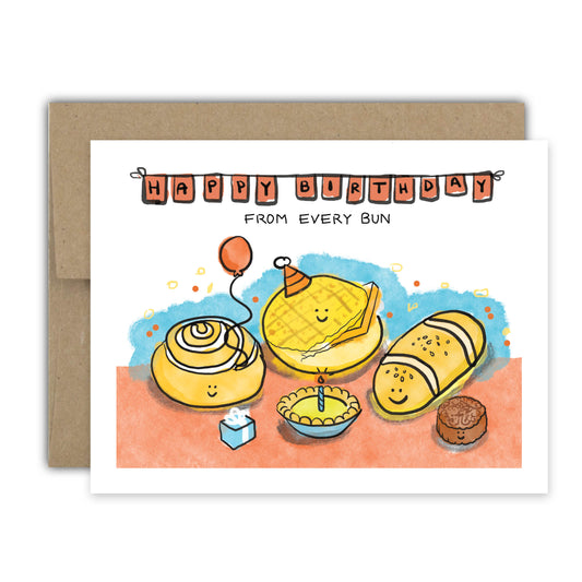 Every Bun Birthday Card