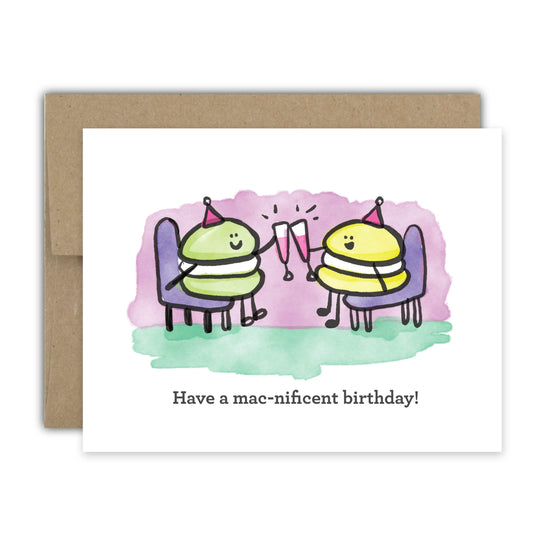 Mac-nificent Birthday Card