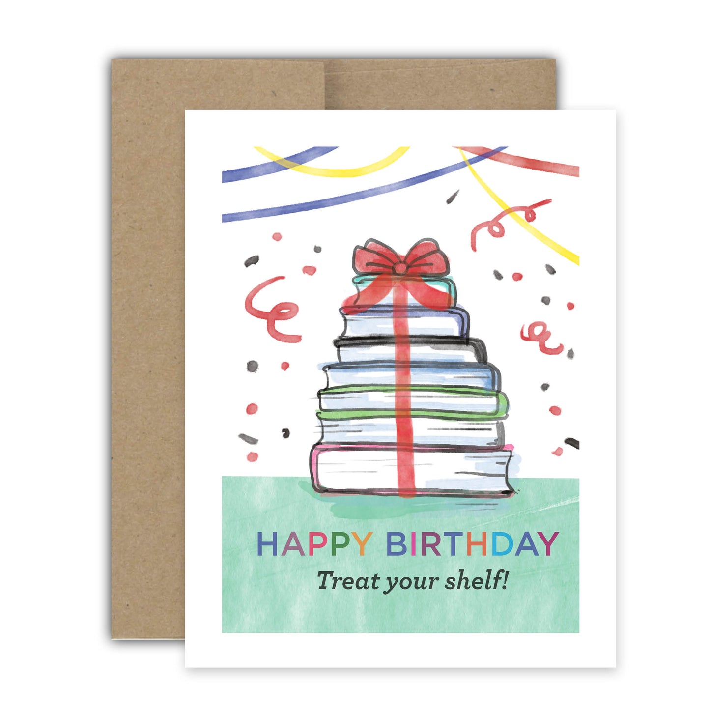 Treat Shelf Birthday Card