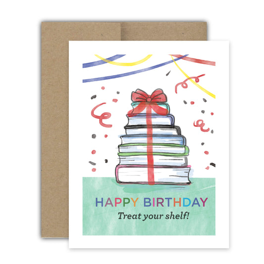 Treat Shelf Birthday Card