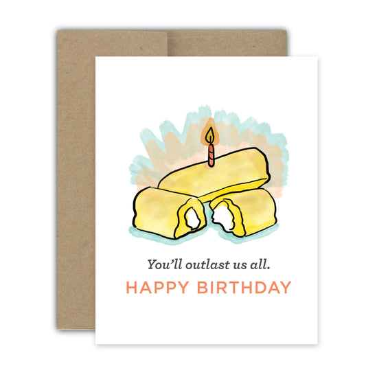 Twinkie Birthday Card