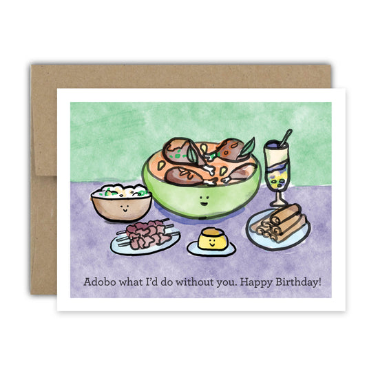 Adobo Without You Card