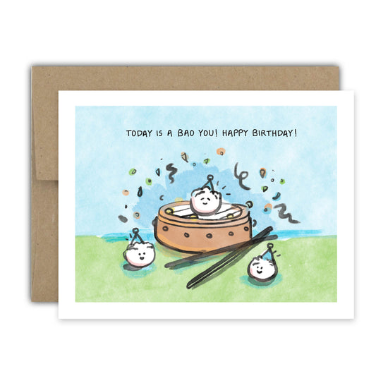 Bao Birthday Card