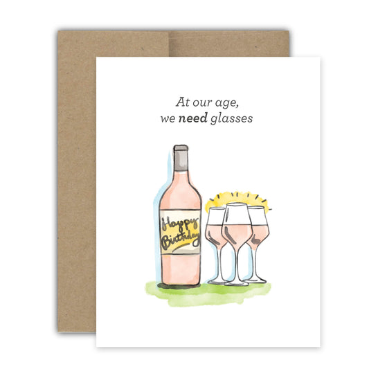 Birthday Glasses Card