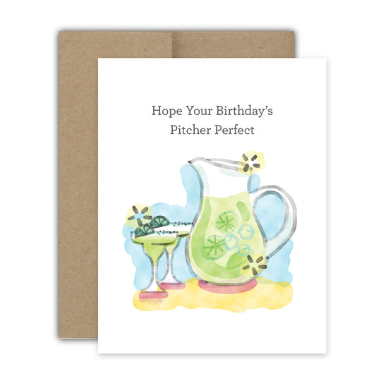Pitcher Birthday Card