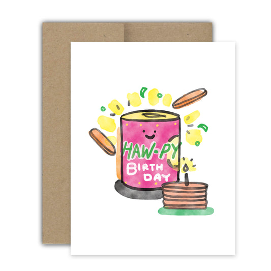 Haw-py Birthday Card