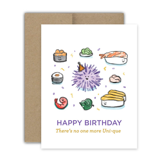 Uni Birthday Card