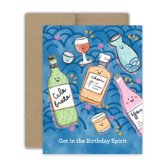 Birthday Spirits Card