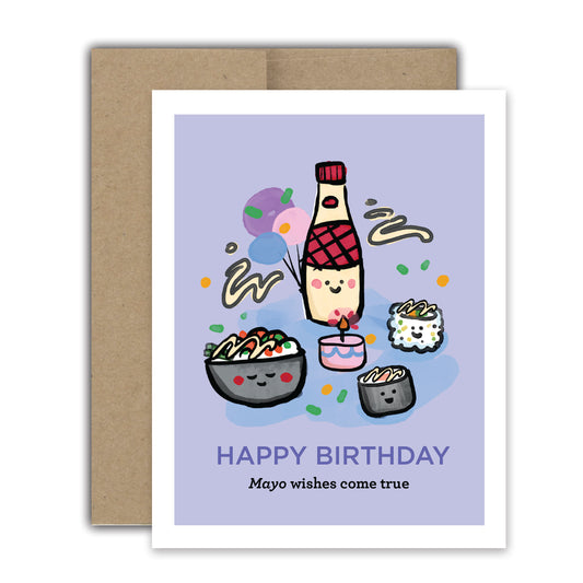 Mayo Birthday Card