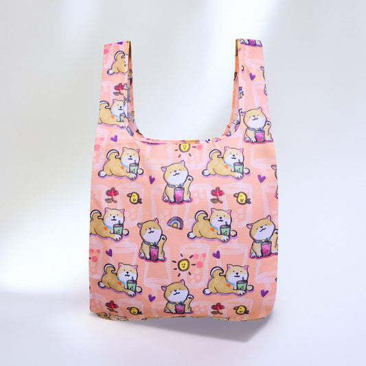 Shiba Boba Foldable Bag