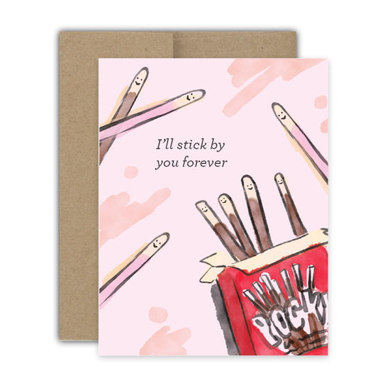 Pocky Stick By You Card