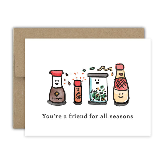 Friend For All Seasons Card