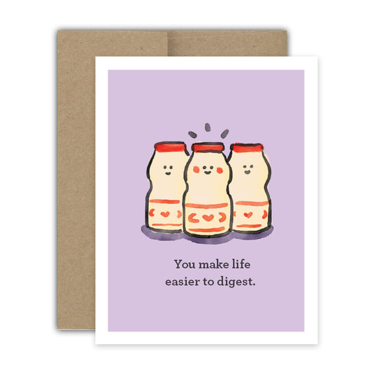 Probiotic Friendship Card