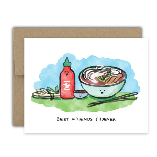 Best Friends Phoever Card