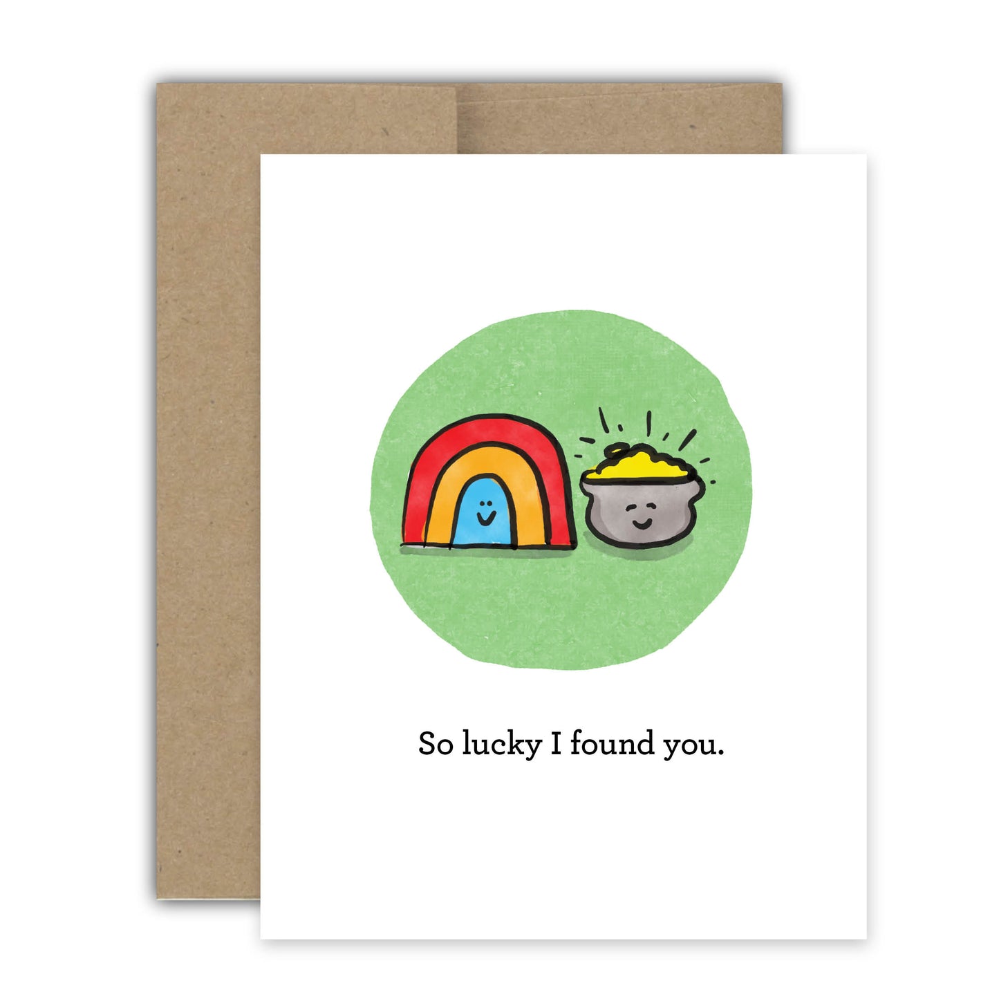 Rainbow Lucky Card