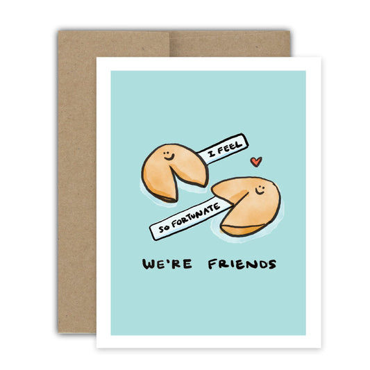 Fortune Cookie Friend Card