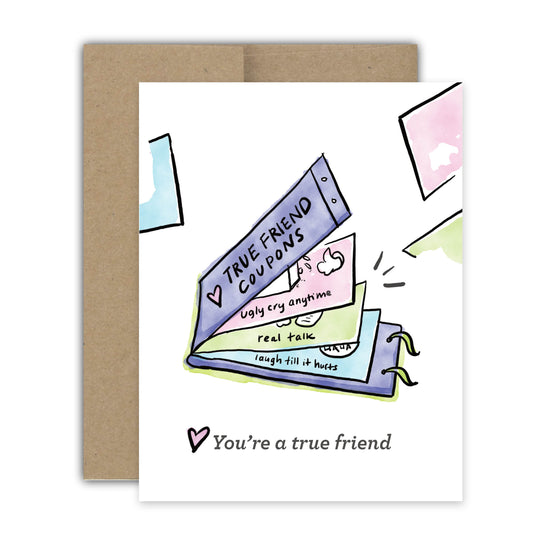 True Friend Coupon Card