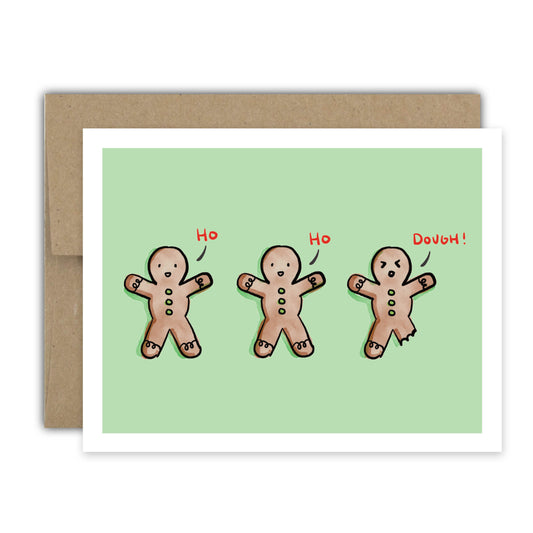 Gingerbread Dough Card