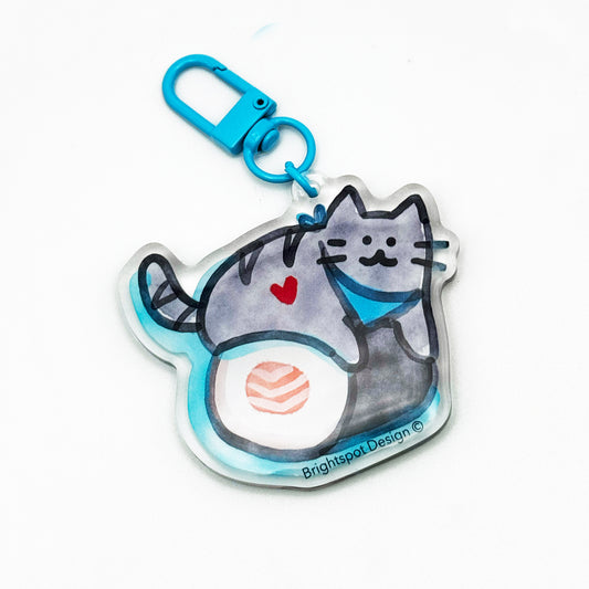 Cat Maki Keychain