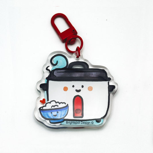 Rice Cooker Keychain