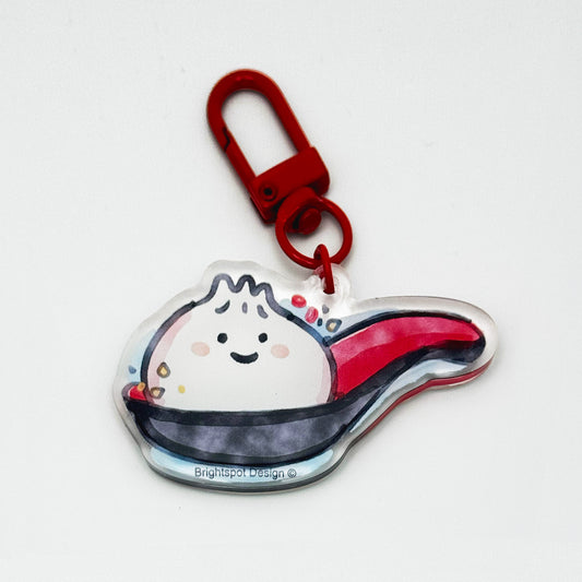 Dumpling Spoon Keychain