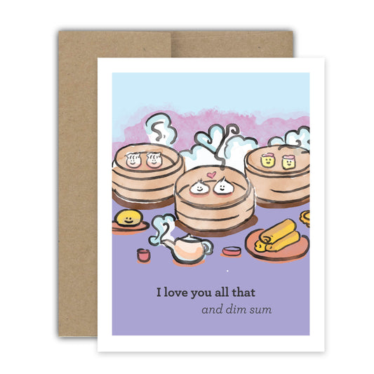 Dim Sum Love Card