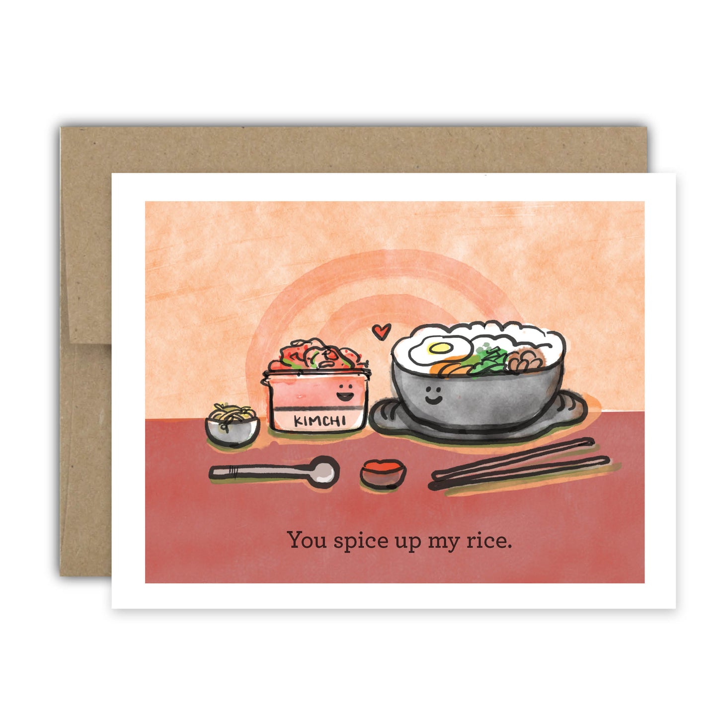 Kimchi Rice Card
