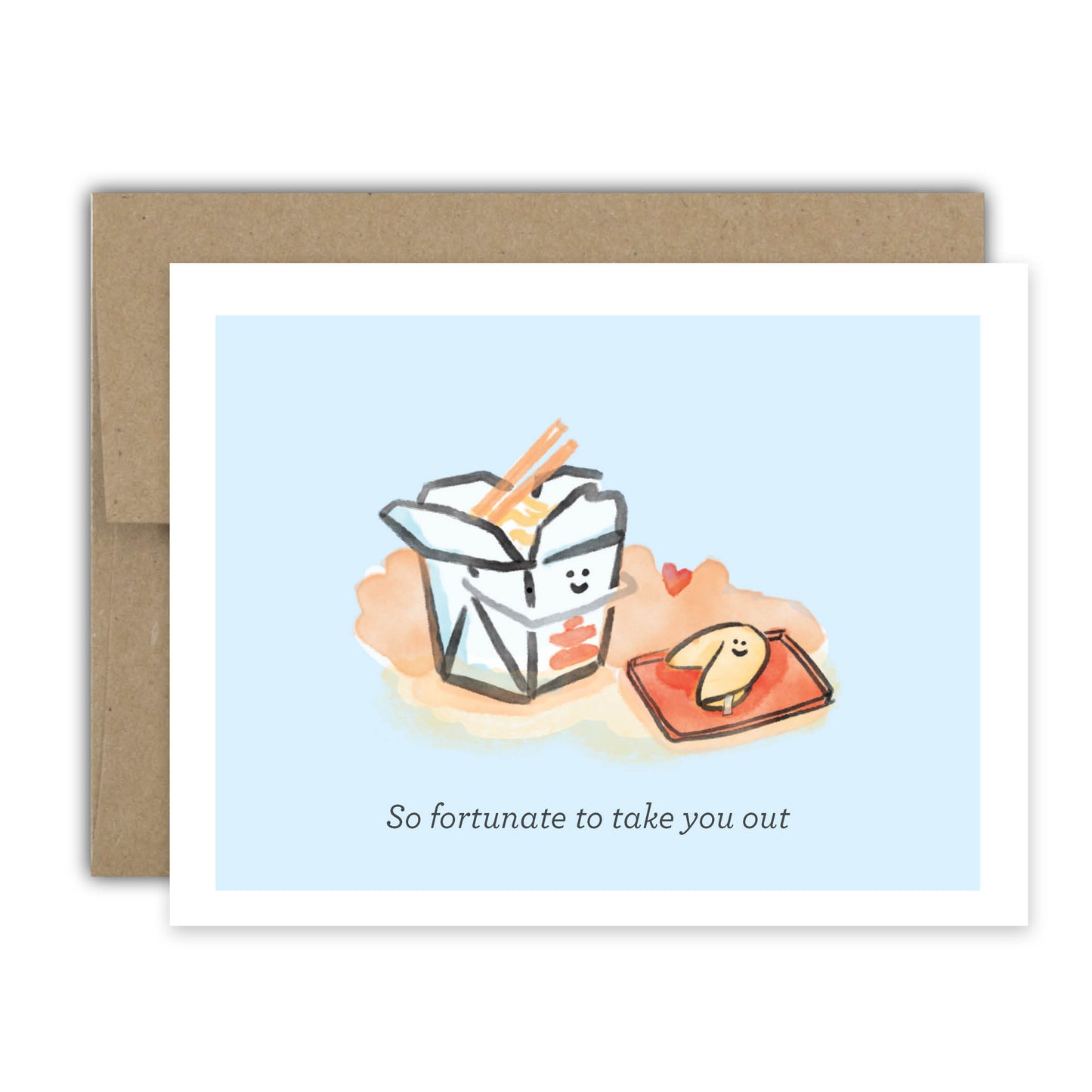 Fortunate Take Out Card