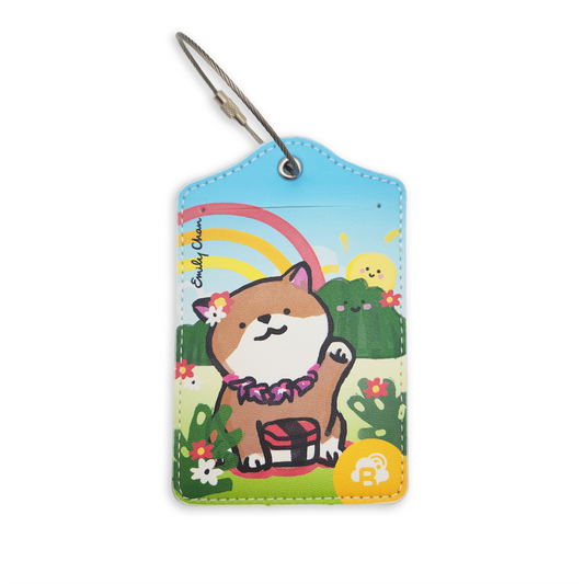 Shiba Hawaii Luggage Tag