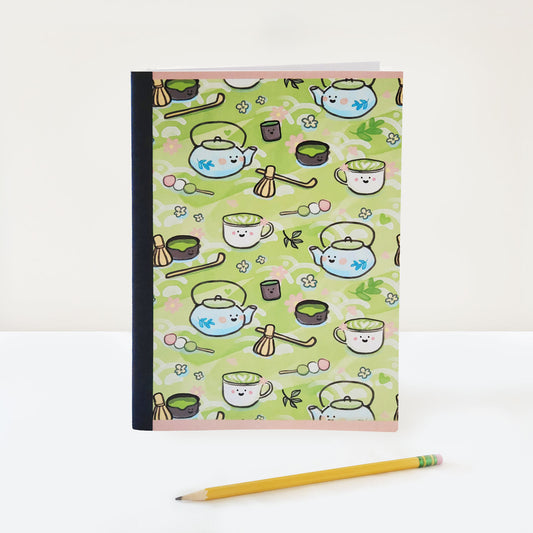 Matcha Composition Notebook