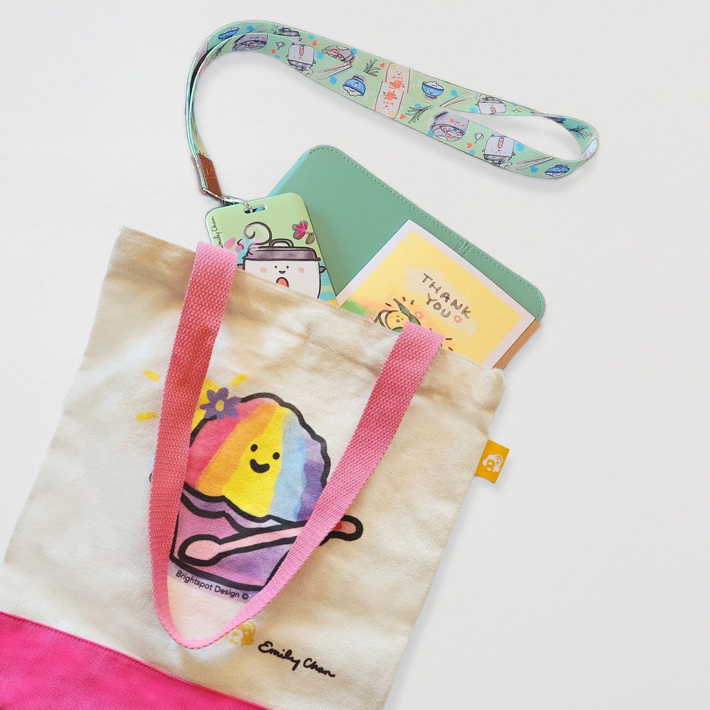 Capybara Teacup Mini Canvas Tote Bag