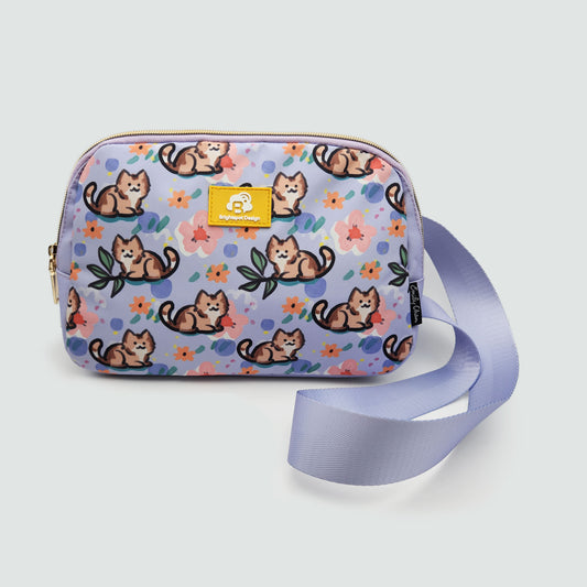 Purrfect Petal Sling Bag