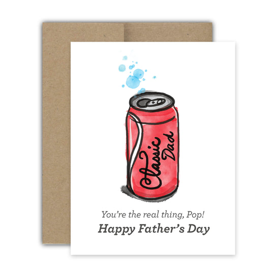 Coke Classic Dad Card