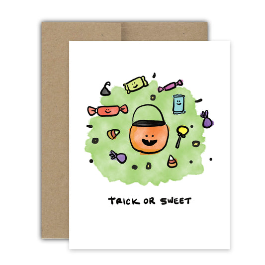 Trick or Sweet Card