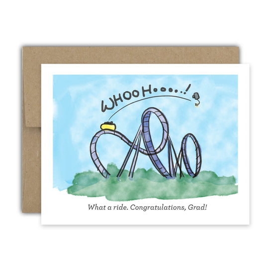 Wild Ride Graduation Card