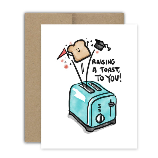 Toast To You Congrats Card