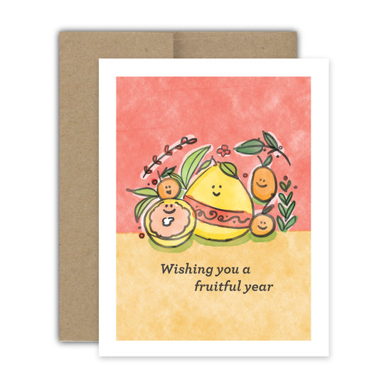 Fruitful Lunar New Year Card
