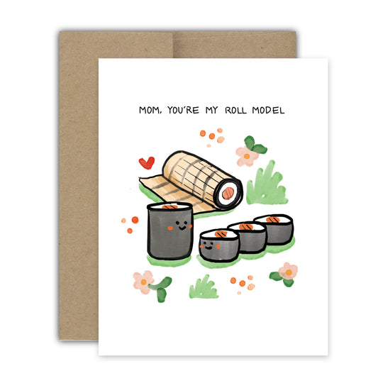 Roll Model Mom Card