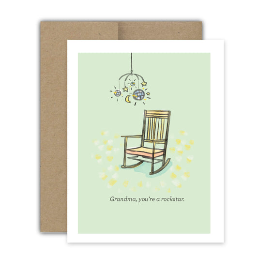 Grandma Rockstar Card