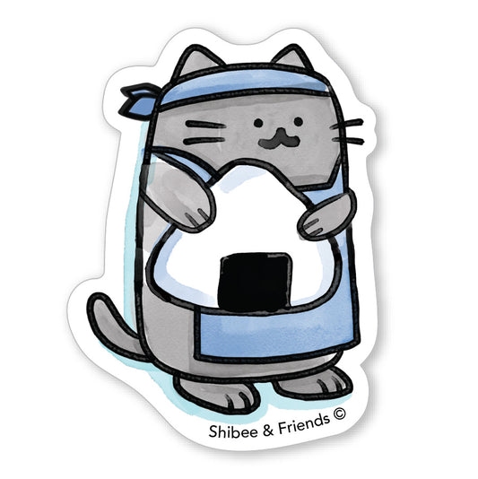 Mako Onigiri Sticker