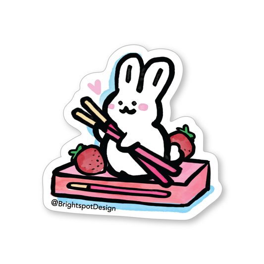 Bunny Pocky Sticker