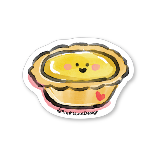 Egg Tart Sticker