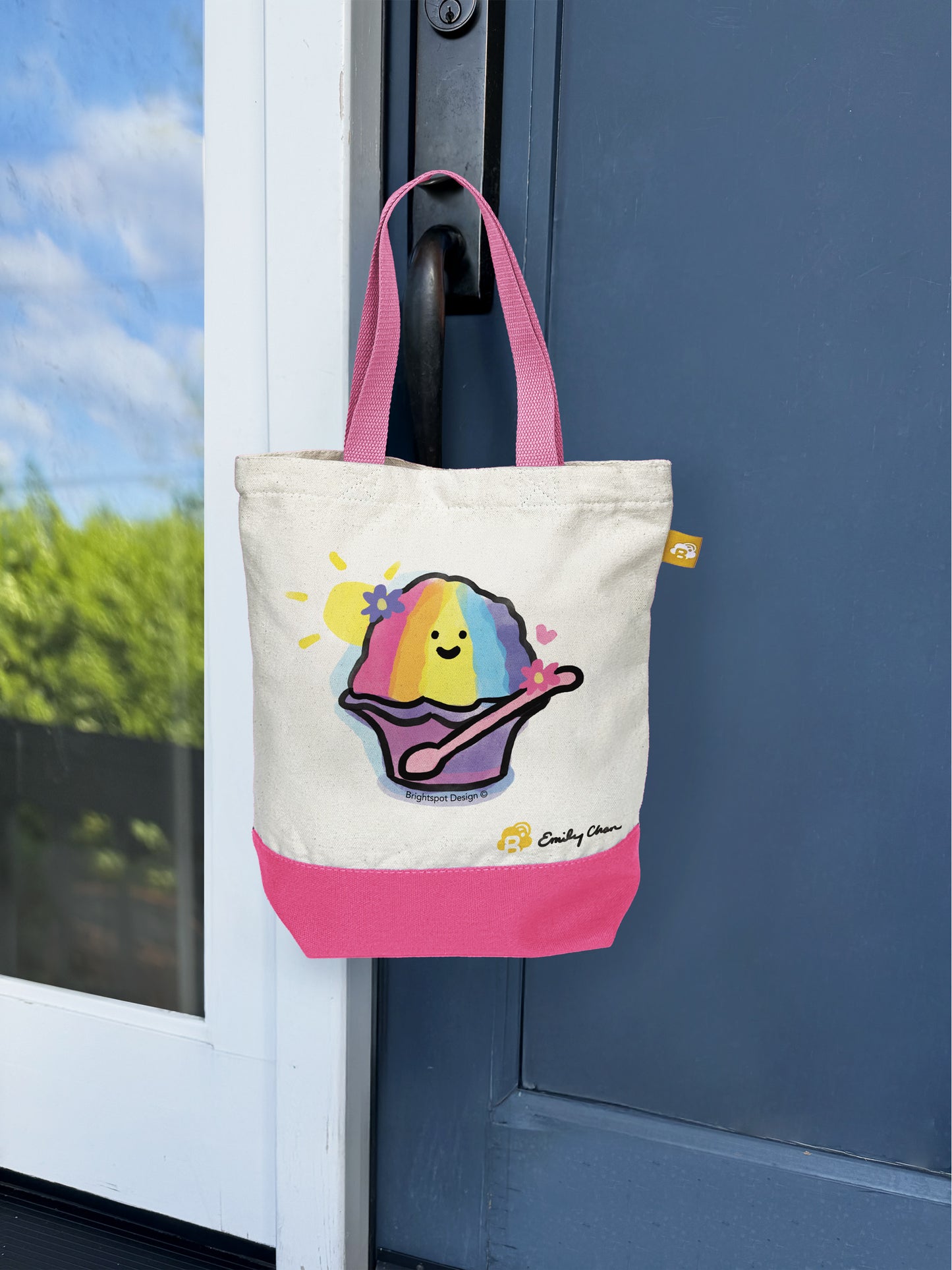 Shaved Ice Mini Canvas Tote Bag