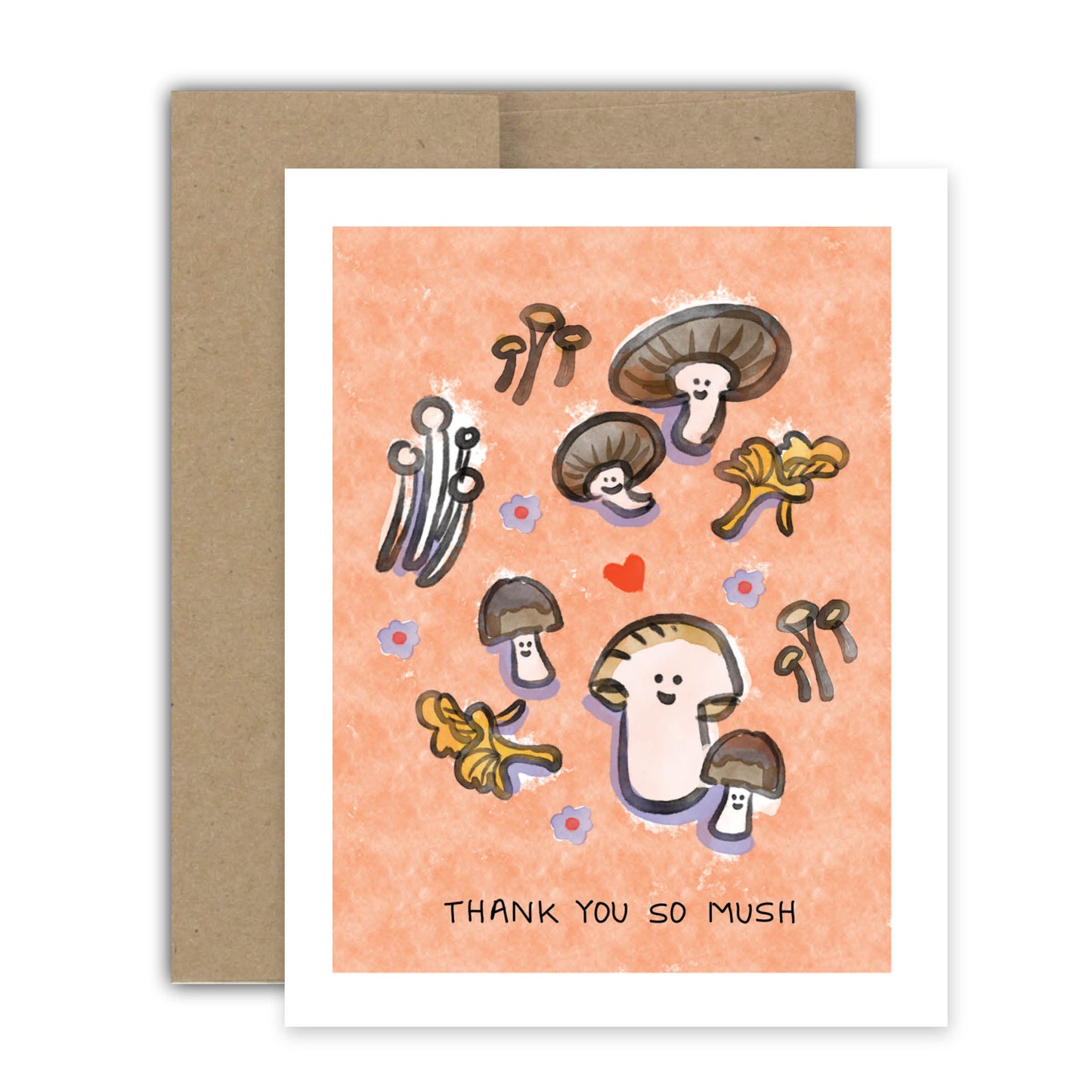 Thank You Mush Card