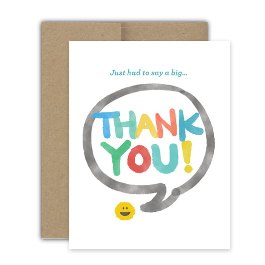 BIG Thanks Card