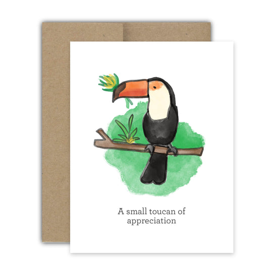 Toucan Appreciation Card