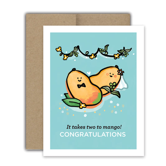 Mango Wedding Card