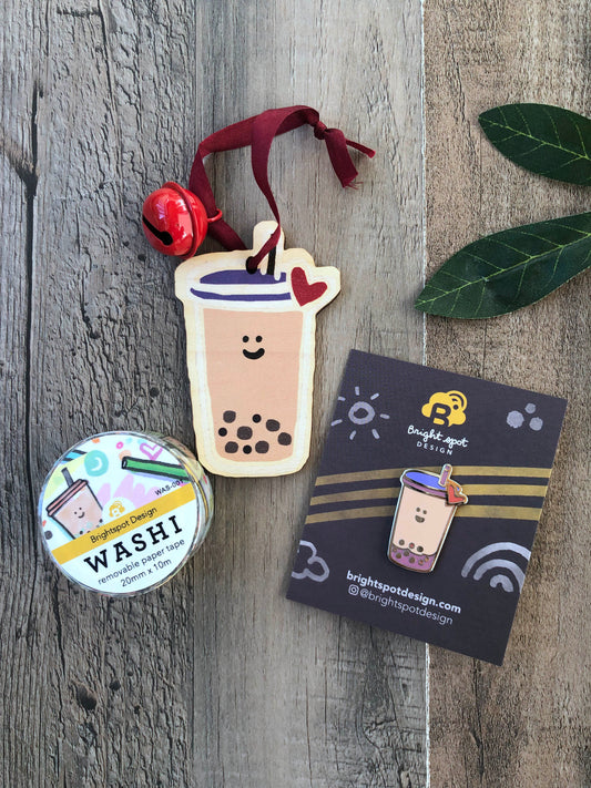 Boba Ornament Gift Set